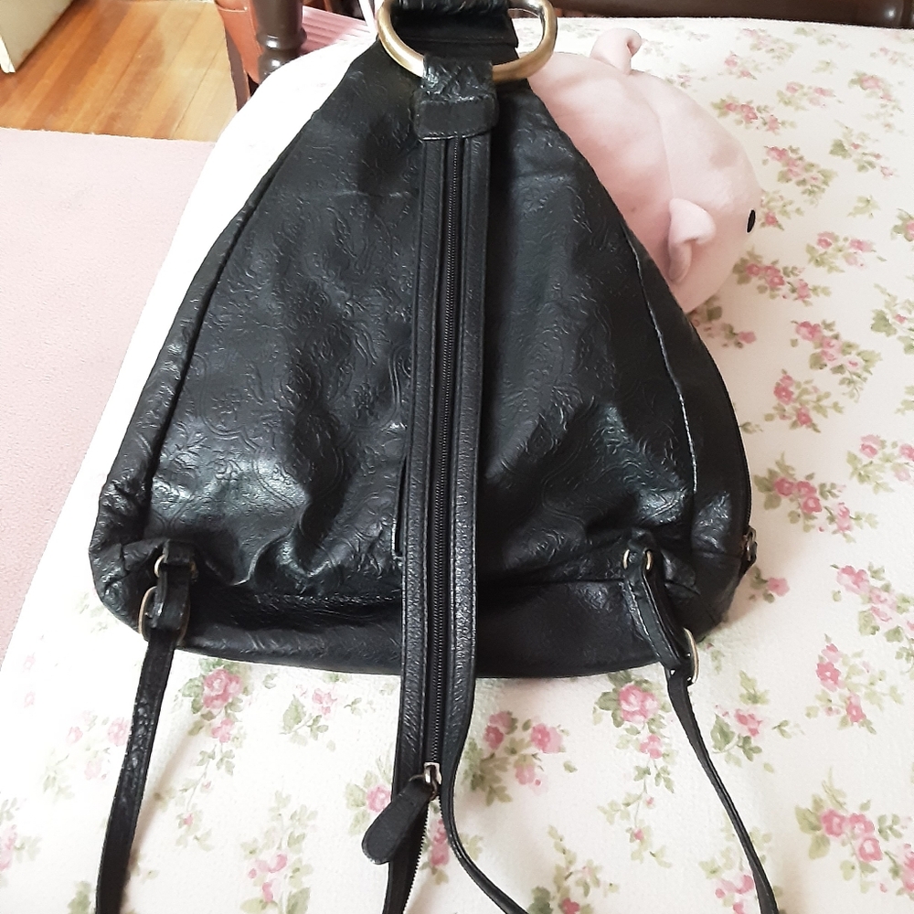 "Studio Works" Leather Backpack - Picture 2 of 10